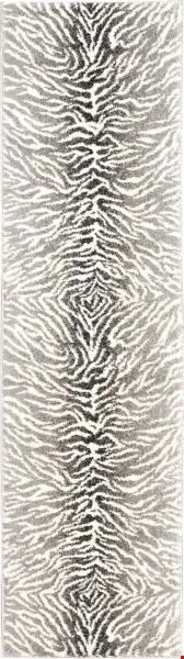 Nourison Kathy Ireland Ki02 Santa Barbara KI202 Grey (99446097972) Runner 2'2" x 8'0" Area Rug