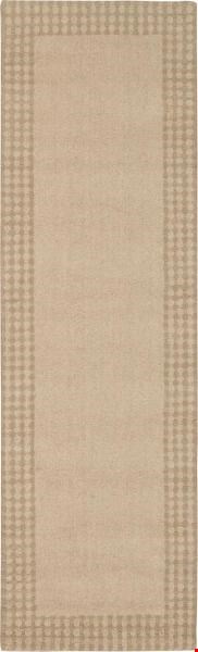 Nourison Kathy Ireland Ki07 Cottage Grove KI700 Bisque (99446197016) Runner 2'3" x 7'6" Area Rug