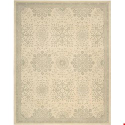 Nourison Kathy Ireland Ki14 Royal Serenity SER02 Bone (99446282439) Rectangle 11'0