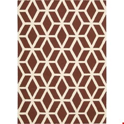 Nourison Linear LIN01 Brick Ivory (99446220431) Rectangle 3'9