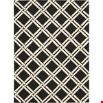 Black White (99446220783) Rectangle 8'0" 11'0"