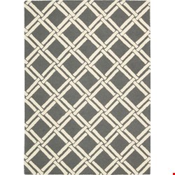 Nourison Linear LIN04 Grey Ivory (99446220639) Rectangle 8'0