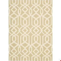 Nourison Linear LIN05 Sand Ivory (99446220653) Rectangle 3'9