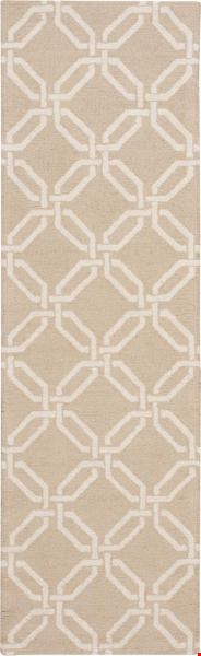 Nourison Linear LIN08 Beige (99446279774) Runner 2'3" x 7'6" Area Rug