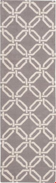 Nourison Linear LIN08 Silver (99446279583) Runner 2'3" x 7'6" Area Rug