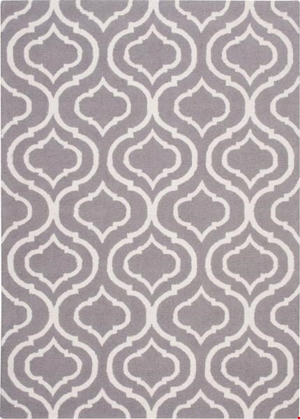 Nourison Linear LIN15 Silver (99446280169) Rectangle 5'0" x 7'0" Area Rug