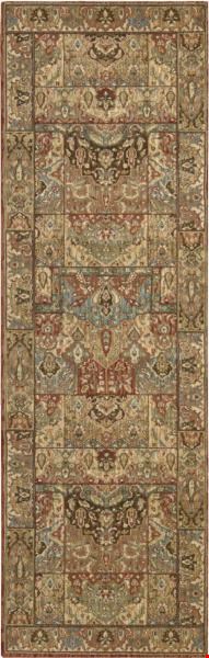 Nourison Living Treasures LI02 Multicolor (99446668486) Runner 8'0" x 2'6" Area Rug
