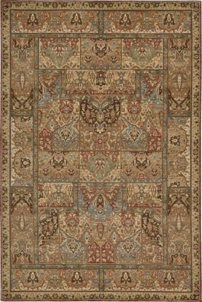Nourison Living Treasures LI02 Multicolor (99446670823) Rectangle 5'6" x 3'6" Area Rug