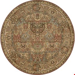 Nourison Living Treasures LI02 Multicolor (99446674333) Round 7'10
