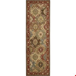 Nourison Living Treasures LI03 Multicolor (99446668578) Runner 8'0