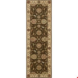 Nourison Living Treasures LI04 Brown (99446669292) Runner 8'0