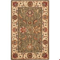 Nourison Living Treasures LI04 Green (99446677129) Rectangle 11'3