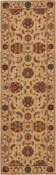 Nourison Living Treasures LI04 Ivory (99446181794) Runner 2'6" x 8'0" Area Rug