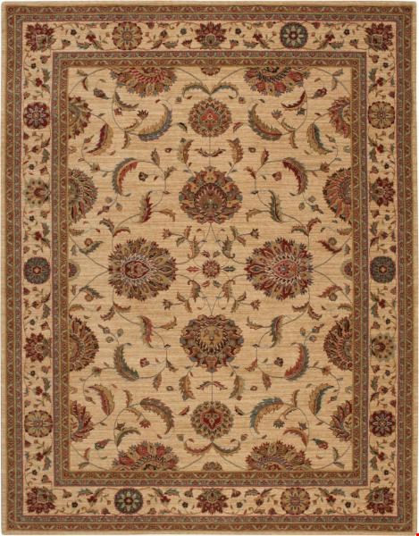 Nourison Living Treasures LI04 Ivory (99446181862) Rectangle 9'6" x 7'6" Area Rug