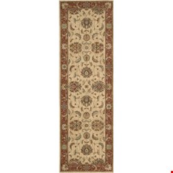 Nourison Living Treasures LI04 Ivory Red (99446670373) Runner 12'0