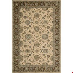 Nourison Living Treasures LI05 Beige (99446671189) Rectangle 5'6