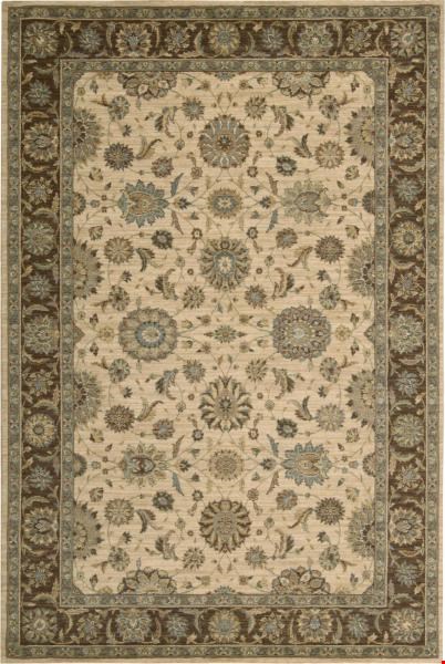 Nourison Living Treasures LI05 Beige (99446672353) Rectangle 8'3" x 5'6" Area Rug