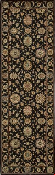 Nourison Living Treasures LI05 Black (99446670014) Runner 12'0" x 2'6" Area Rug
