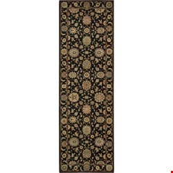 Nourison Living Treasures LI05 Black (99446668752) Runner 8'0