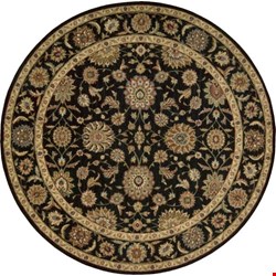 Nourison Living Treasures LI05 Black (99446674609) Round 7'10