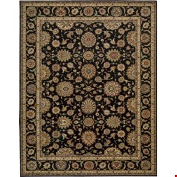 Nourison Living Treasures LI05 Black (99446675774) Rectangle 9'6