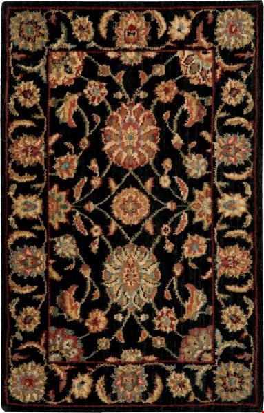 Nourison Living Treasures LI05 Black (99446678027) Rectangle 13'9" x 9'9" Area Rug