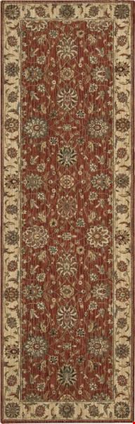 Nourison Living Treasures LI05 Rust (99446668936) Runner 8'0" x 2'6" Area Rug