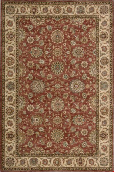 Nourison Living Treasures LI05 Rust (99446672445) Rectangle 8'3" x 5'6" Area Rug