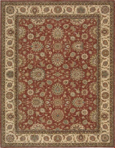 Nourison Living Treasures LI05 Rust (99446675958) Rectangle 9'6" x 7'6" Area Rug