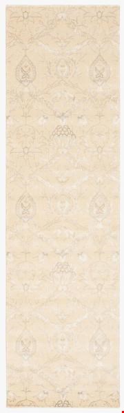 Nourison Luminance LUM07 Cream (99446194756) Runner 2'3" x 8'0" Area Rug