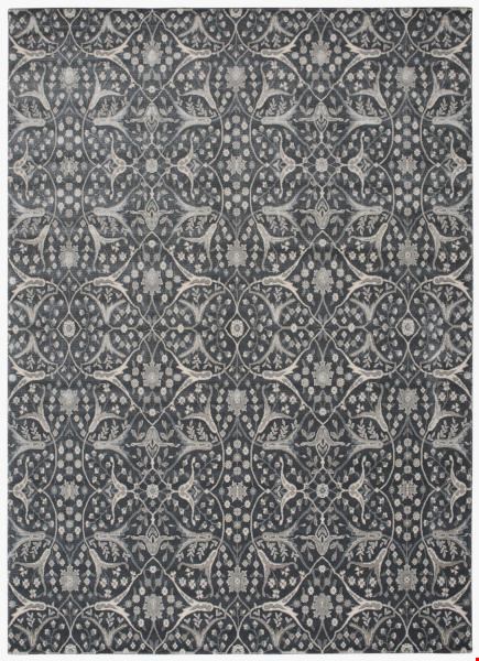 Nourison Luminance LUM08 Graphite (99446222169) Rectangle 9'3" x 12'9" Area Rug