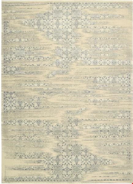 Nourison Luminance LUM09 Bone (99446307910) Rectangle 3'5" x 5'5" Area Rug