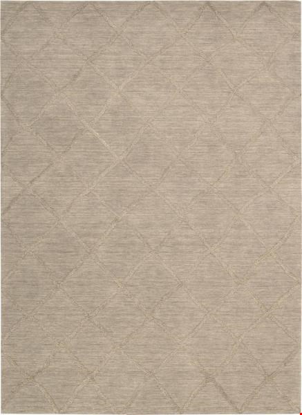 Nourison Lunette LNT01 Sand (99446263452) Rectangle 5'0" x 7'6" Area Rug