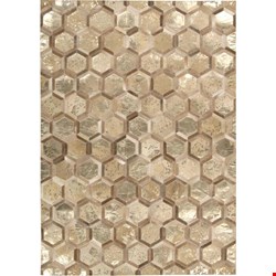 Nourison Michael Amini Ma01 City Chic MA100 Amber Gold (99446305398) Rectangle 5'3