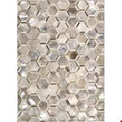 Nourison Michael Amini Ma01 City Chic MA100 Silver (99446209542) Rectangle 5'3