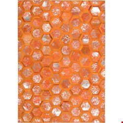Nourison Michael Amini Ma01 City Chic MA100 Tangerine (99446209634) Rectangle 8'0