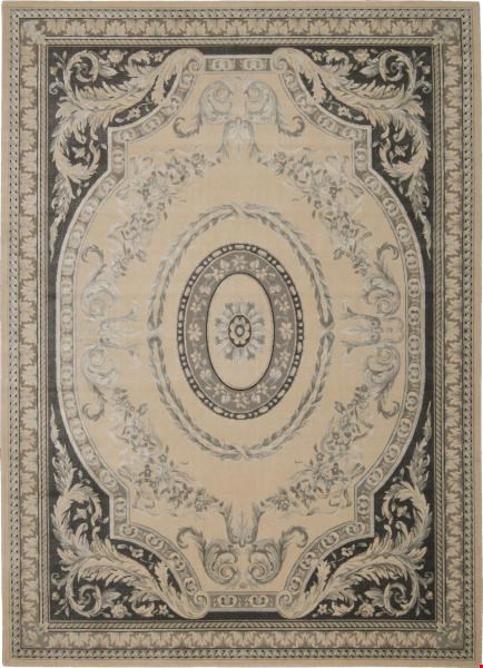Nourison Michael Amini Ma02 Platine MA200 Ivory (99446233745) Rectangle 3'5" x 5'5" Area Rug
