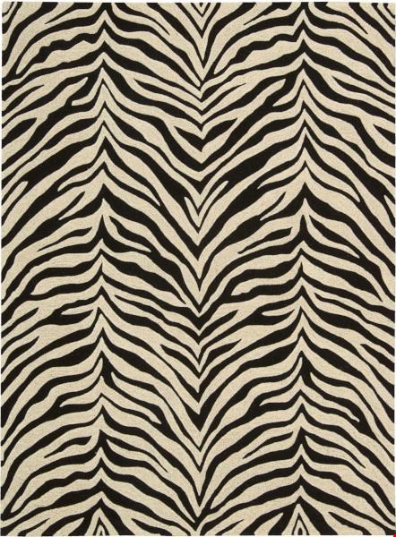 Nourison Michael Amini Ma04 Zambiana MA401 Black White (99446243645) Rectangle 8'0" x 10'6" Area Rug