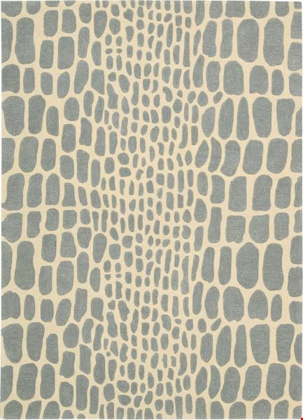 Nourison Michael Amini Ma04 Zambiana MA403 Aqua (99446243768) Rectangle 9'3" x 13'0" Area Rug