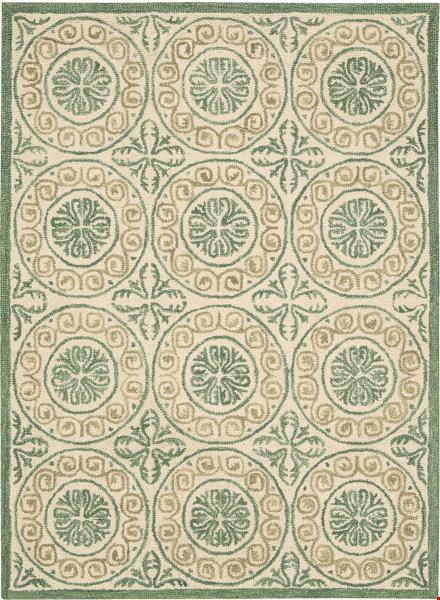 Nourison Marina MRN08 Ivory (99446199423) Rectangle 5'0" x 7'6" Area Rug