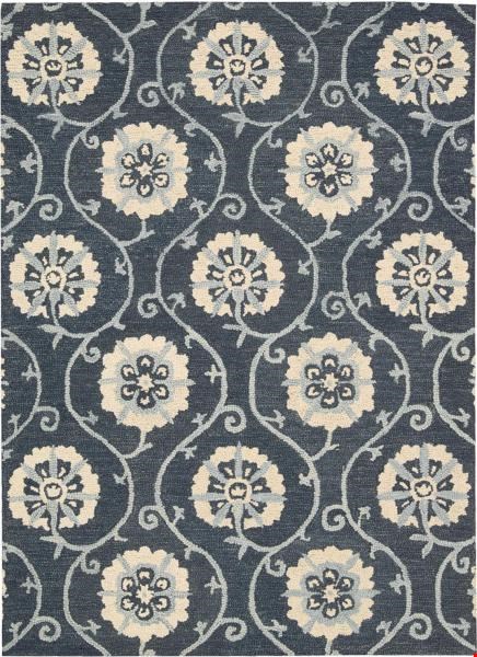 Nourison Marina MRN09 Navy (99446199355) Rectangle 5'0" x 8'0" Area Rug