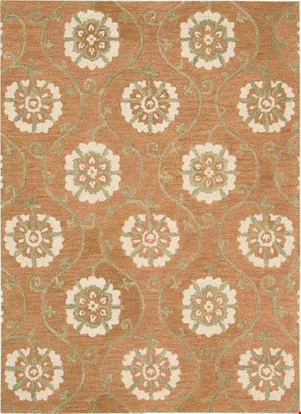 Nourison Marina MRN09 Persimmon (99446203809) Rectangle 5'0" x 8'0" Area Rug
