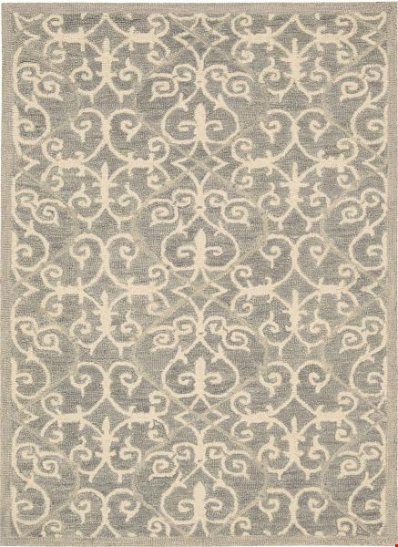 Nourison Marina MRN10 Silver (99446199317) Rectangle 8'0" x 10'6" Area Rug