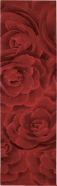 Nourison Moda MOD06 Crimson (99446108357) Runner 2'3" x 8'0" Area Rug