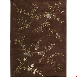 Nourison Modern Elegance LH06 Brown (99446047922) Rectangle 11'0