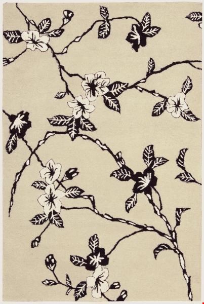 Nourison Modern Elegance LH08 Black White (99446403247) Rectangle 11'0" x 8'0" Area Rug