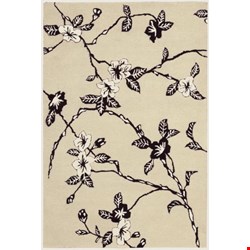 Nourison Modern Elegance LH08 Black White (99446592699) Rectangle 13'6