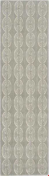 Nourison Nepal NEP02 Quartz (99446116857) Runner 2'3" x 8'0" Area Rug