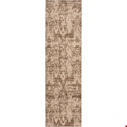 Nourison Nepal NEP09 Mocha (99446152312) Runner 2'3