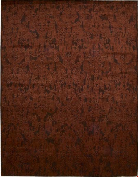 Nourison Nightfall NGT03 Brick (99446307729) Rectangle 9'9" x 7'9" Area Rug